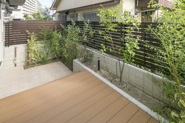 D's Casa　愛知　新築外構　デッキ