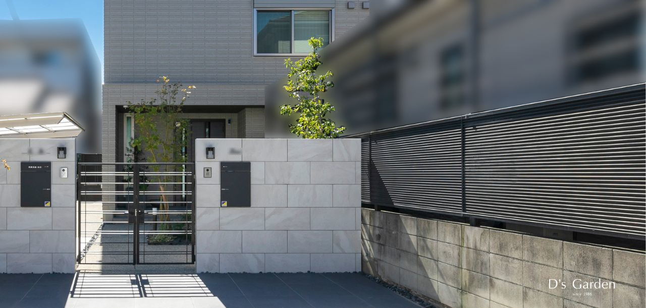 フェンス エクステリア おすすめ 愛知 外構 新築外構 リフォーム外構 目隠し 木樹脂 アルミ ルーバー 施工例 ランキング