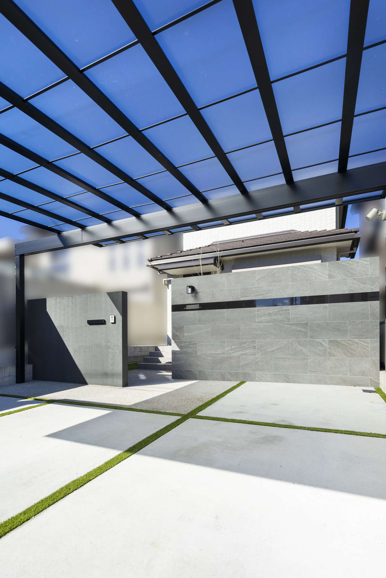 リフォーム リフォーム外構 外構リフォーム 愛知県 名古屋市 刈谷市 ガーデンデザイン ガーデンリビング ガーデンリフォーム カーポート おしゃれ かっこいい 高級感 タイルテラス ガーデンリビング